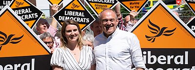 Jess Brown-Fuller & Ed Davey