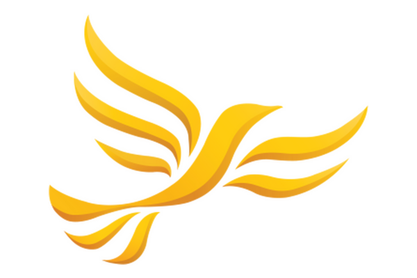 The Liberal Democrat party logo